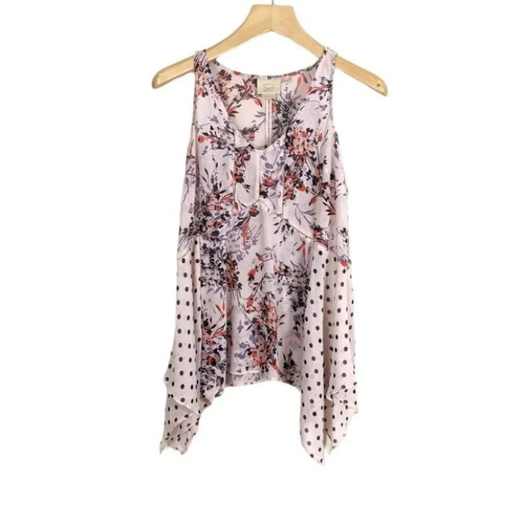 Anthropologie Vanessa Virginia Garden Pop Blouse - Picture 4 of 7